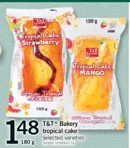 Fortinos T & T BAKERY TROPICAL CAKE offer