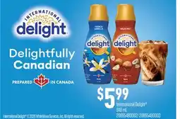 Fortinos INTERNATIONAL DELIGHT offer