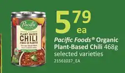 Fortinos PACIFIC FOODS ORGANIC PLANT-BASED CHILI offer