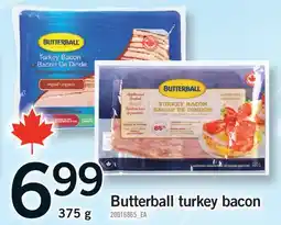 Fortinos BUTTERBALL TURKEY BACON offer