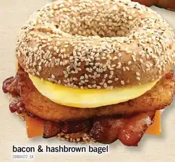 Fortinos BACON & HASHBROWN BAGEL offer