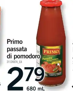 Fortinos PRIMO PASSATA DI POMODORO offer