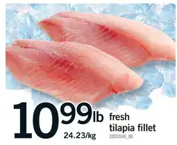 Fortinos FRESH FRESH TILAPIA FILLET offer