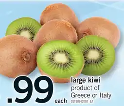 Fortinos LARGE KIWI offer