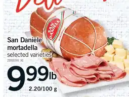 Fortinos SAN DANIELE MORTADELLA offer