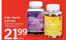 Fortinos SUKU VITAMIN GUMMIES, 60's offer