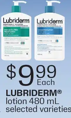 Fortinos LUBRIDERM LOTION offer
