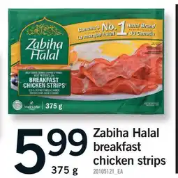 Fortinos ZABIHA HALAL BREAKFAST CHICKEN STRIPS offer