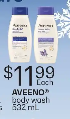 Fortinos AVEENO BODY WASH offer