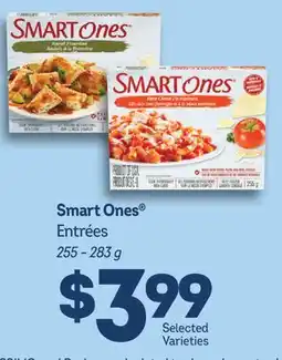 Fortinos SMART ONES ENTRÉES offer