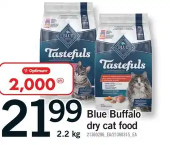 Fortinos BLUE BUFFALO DRY CAT FOOD offer