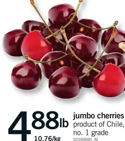 Fortinos jumbo cherries offer