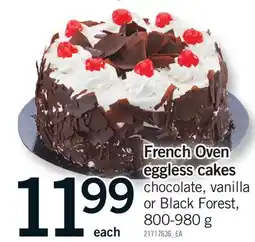 Fortinos FRENCH OVEN EGGLESS CAKES offer
