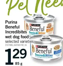 Fortinos PURINA BENEFUL INCREDIBITES INCREDIBITES WET DOG FOOD offer