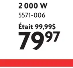 Home Hardware Dimplex 240V Convection Baseboard Heater offer