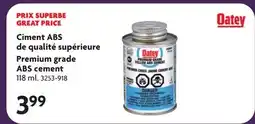 Home Hardware Oatey Premium grade ABS cement offer