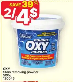 Rossy OXY Stain removing powder offer