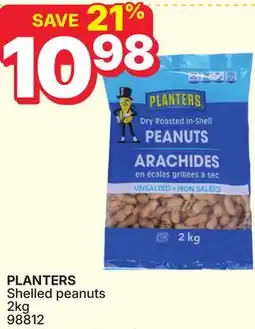 Rossy PLANTERS Shelled peanuts offer
