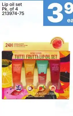 Rossy Lip oil set Pk. of 4 offer
