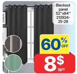 Rossy Blackout panel offer