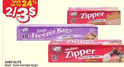 Rossy CHEF ELITE Asst. food storage bags offer