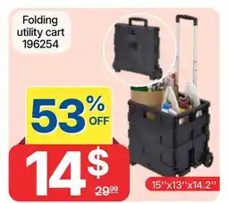 Rossy Folding utility cart offer