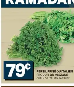 L'Intermarché PERSIL FRISÉ OU ITALIEN | CURLY OR ITALIAN PARSLEY offer