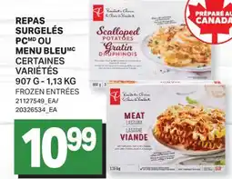L'Intermarché REPAS SURGELÉS | FROZEN ENTRÉES, 907 G - 1,13 KG offer
