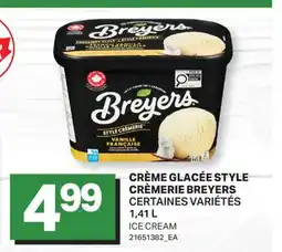 L'Intermarché CRÈME GLACÉE STYLE CRÈMERIE | ICE CREAM offer