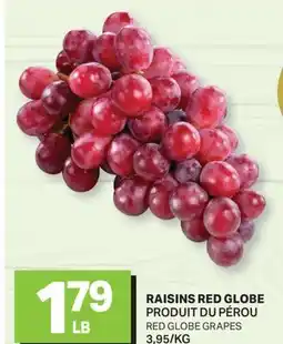 L'Intermarché RAISINS RED GLOBE | RED GLOBE GRAPES offer