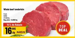 Mayrand Whole Filet Mignon Tenderloin Beef offer