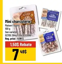 Mayrand Mini charcuterie offer