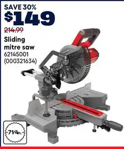 RONA CRAFTSMAN Sliding mitre saw offer