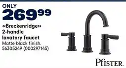 RONA Pfister Breckenridge 2-handle lavatory faucet offer