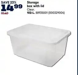 RONA 102-L. Storage box with lid offer