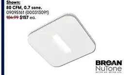 RONA Broan Bathroom fans $149 or more (regular price before tax) offer