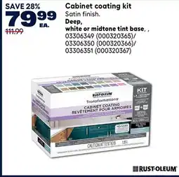 RONA Cabinet coating kit Deep, white or midtone tint base offer