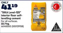 RONA SIKA Level-125 interior floor self- levelling cement 22.7-kg offer