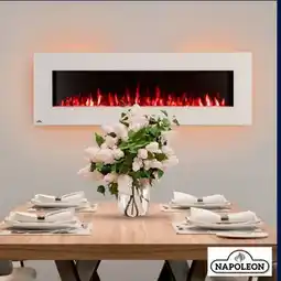 RONA Lumi wall-mount electric fireplace offer