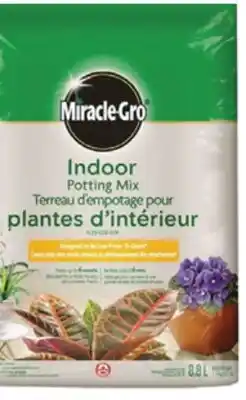 RONA MIRACLE GRO interior potting mix 8.8-L, for indoor plants offer