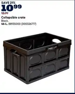 RONA 46-L. Collapsible crate offer
