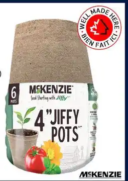 RONA JIFFY pots offer