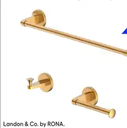 RONA Landon & Co. by RONA Kameron 3-piece bathroom accessory set offer