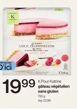Avril Gâteau végétalien sans gluten offer