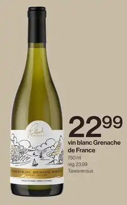 Avril vin blanc Grenache de France offer