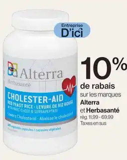 Avril Marques Alterra et Herbasanté offer