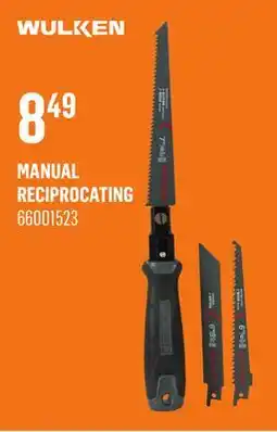 Canac Manual Reciprocating offer