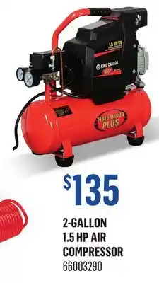 Canac 2-Gallon 1.5 HP Air Compressor offer
