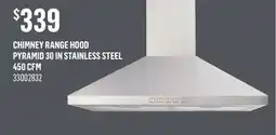 Canac Chimney Range Hood offer