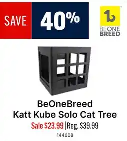 Ren’s Pets Depot BeOneBreed Katt Kube Solo Cat Tree offer